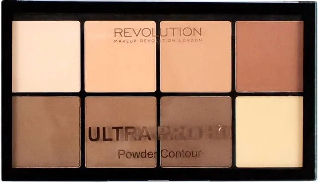 Revolution Ultra Pro HD Powder Contour Palette - Light Medium - 1