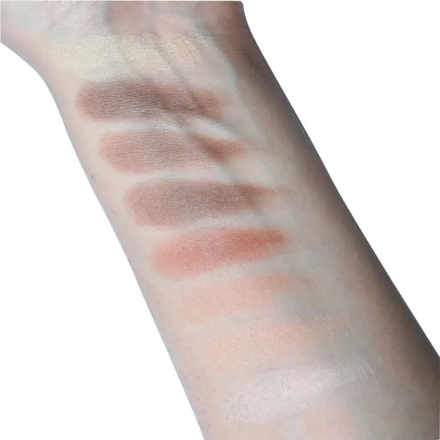 Revolution Ultra Pro HD Powder Contour Palette - Light Medium - 2