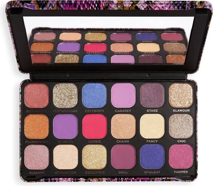Paletë për sy Revolution Forever Flawless, Show Stopper Red - 3