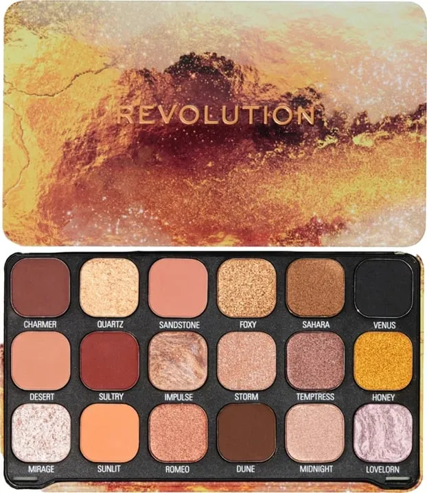 Revolution Forever Flawless Eyeshadow Palette - Bronze Temptation - 2
