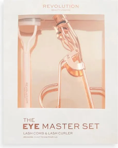 Revolution - The Eye Master Set Eyelash Curler and Comb Set - 2