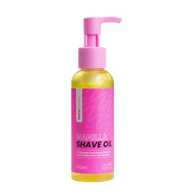 Face Facts Shave Prep Vanilla Shave Oil - 120ml - 1