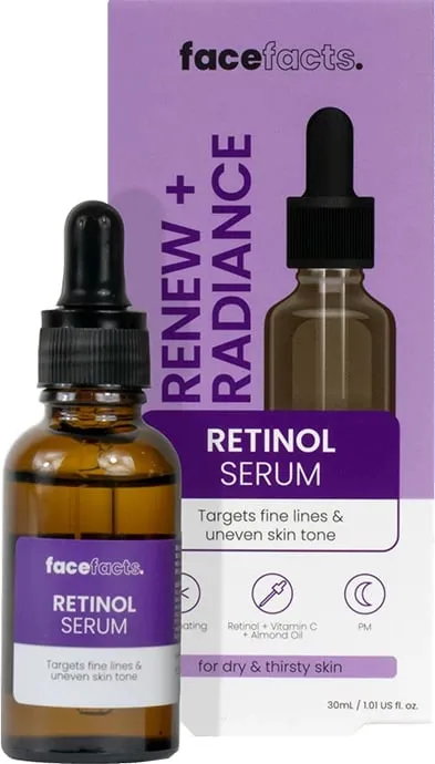 Face Facts Renew & Radiance Retinol Serum - 30ml - 1