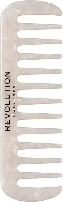 Revolution Haircare Natural Curl Wide Tooth Comb White