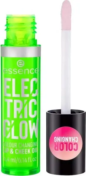 Vaj për buzë & faqe Essence Electric Glow Color Changing, 4.4 ml