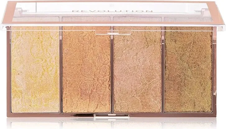 Revolution Highlighter Palette - Vintage Lace - 1