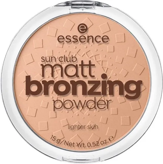 Pudër për faqe Essence Sun Club Matt Bronzing Powder, 01 Natural, 15g - 1