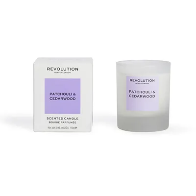 Qiri aromatik Revolution Scented candle Patchouli & Cedarwood, 170 g - 2