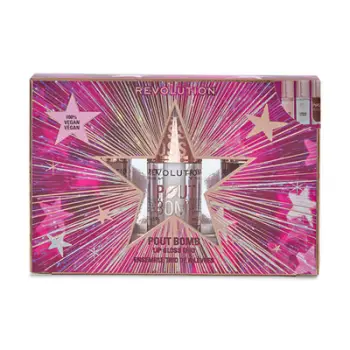 Revolution Pout Bomb Plumping Lip Gloss Trio - Gift Set