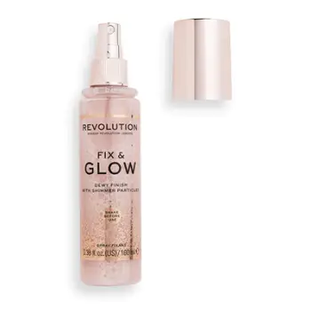 Sprej për fiksimin e grimit Revolution Fix & Glow, 100 ml