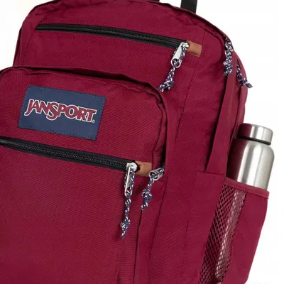 Çantë shpine JanSport unisex, e kuqe - 3