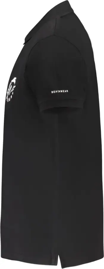 Maicë polo Trussardi meshkuj, e zezë