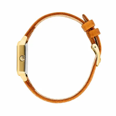 Orë dore për femra Trussardi T-Form R2451173501, e kaftë - 1