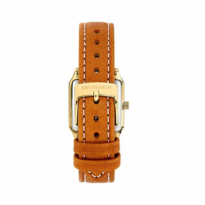 Orë dore për femra Trussardi T-Form R2451173501, e kaftë - 2