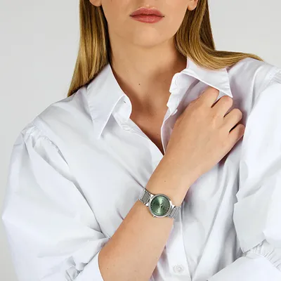 Orë për femra Trussardi T-Bridge R2453171509, e argjendtë - 3