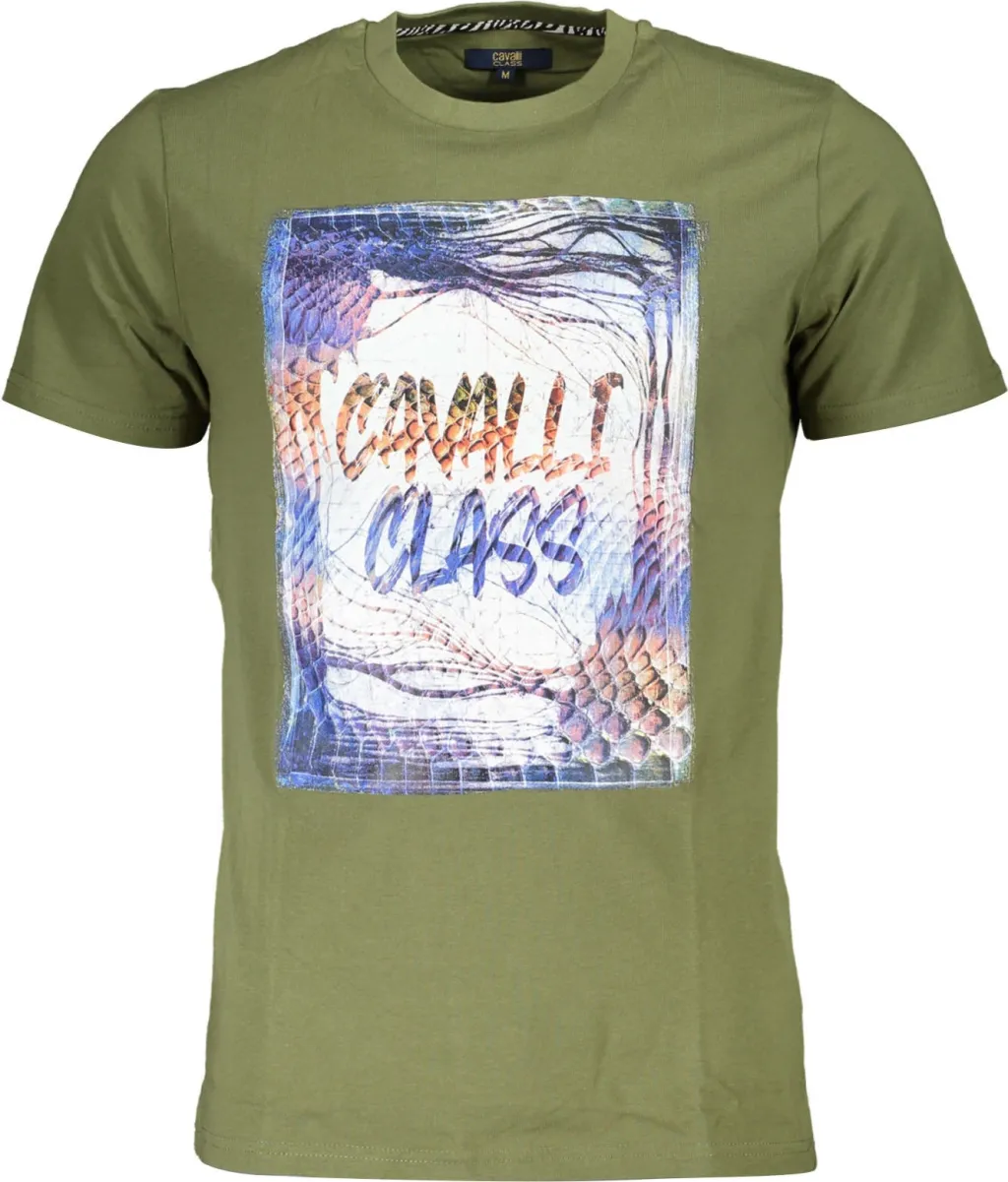 Maicë për meshkuj Cavalli Class, e gjelbër - 1