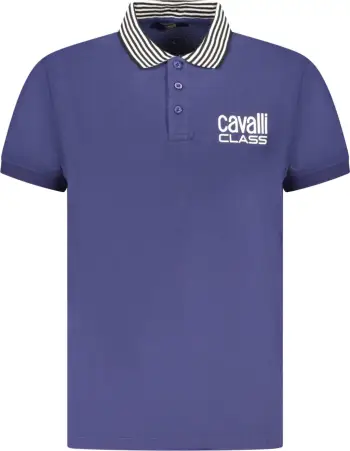 Polo për meshkuj CAVALLI CLASS, blu
