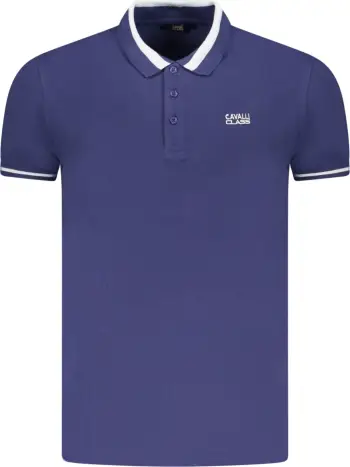 Polo për meshkuj CAVALLI CLASS, blu