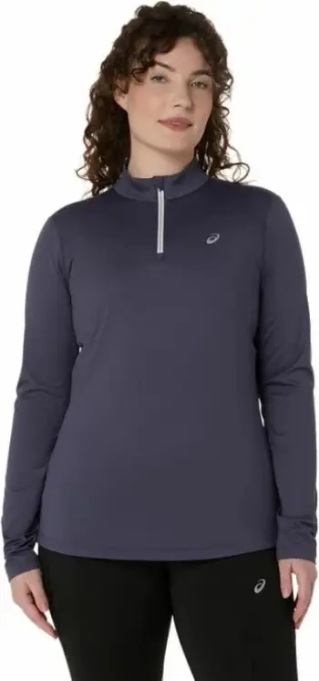 Maicë me mëngë të gjata për femra Asics, navy blue