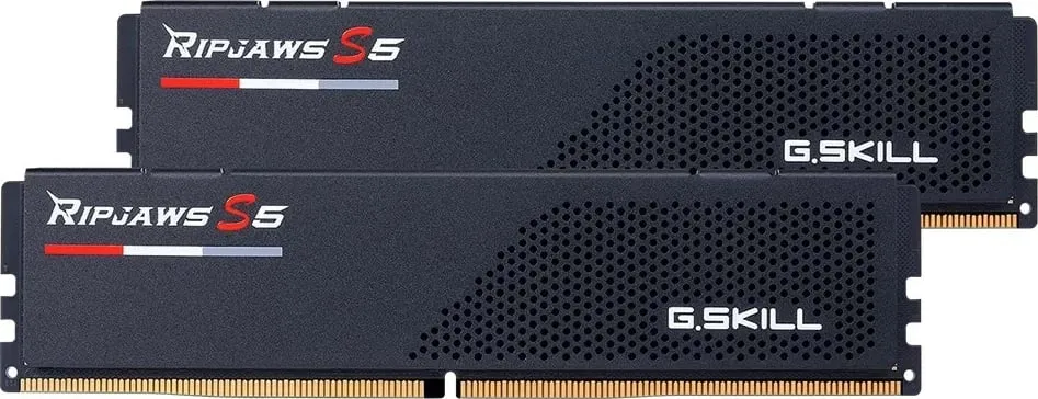 Memorie RAM G.Skill Ripjaws S5, DDR5, 32GB, 6600 MHz, CL34, e zezë - 1