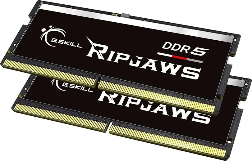 Memorie RAM G.SKILL Ripjaws SODIMM, 96GB, DDR5, 5600MHz, CL40, e zezë - 1