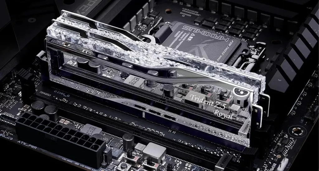 Memorie G.SKILL Trident Z5 Royal Neo, 32GB DDR5, 6000MHz, e argjendtë - 2