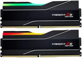 Memorie operative G.SKill Trident Z5 NEO RGB 64GB (2x32GB) DDR5 6000 CL30 AMD EXPO, e zezë