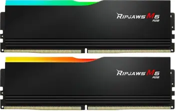Memorie G.Skill Ripjaws M5 RGB, DDR5, 64 GB, 5200 MHz, CL40, F5-5200J4040A32GX2-RM5RW