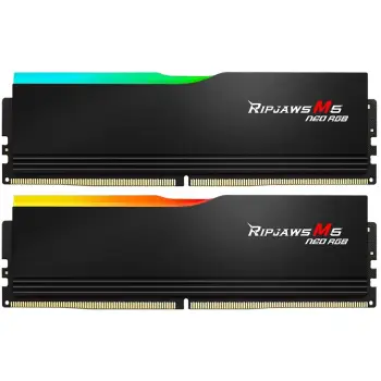 RAM Memorie G.SKILL Ripjaws M5 Neo DDR5-6000 CL32 / 64GB (2x32GB) / DIMM / Kit / AMD EXPO – Zezë