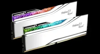 RAM Memorje G.SKILL Trident Z5 Royal F5-6800J3445G32GX2-TR5S, 64 GB (2x32 GB), DDR5, Silver, RGB