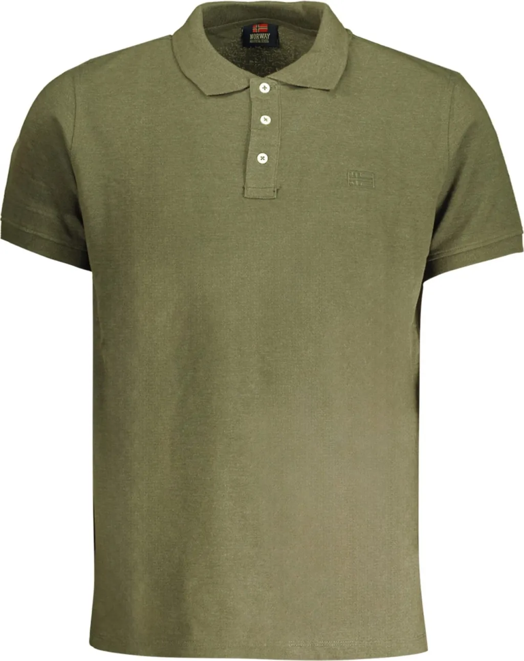 Polo shirt NORWAY 1963 meshkuj, e gjelbër - 1