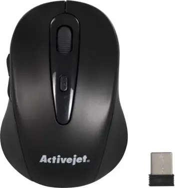 Maus Activejet AMY-213, Wireless 1600 DPI, e zezë
