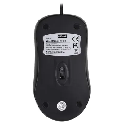 Maus Activejet AMY-304W, USB, 1600 DPI, i zi - 5