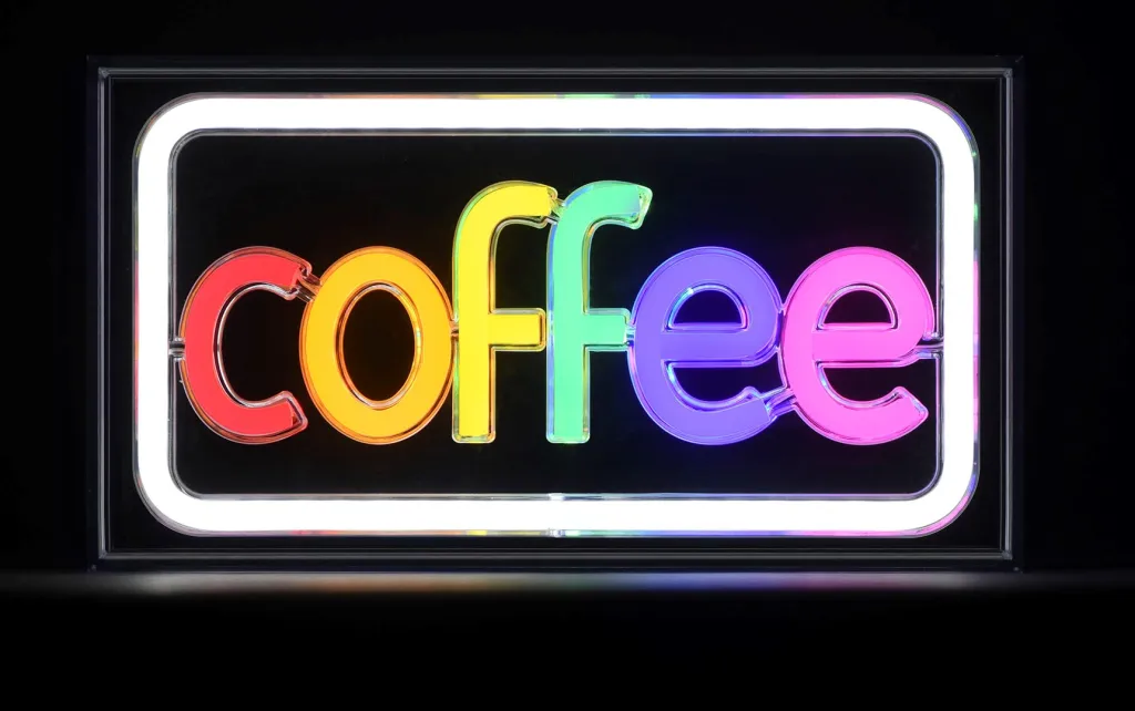Neon Activejet Coffee LED - 4