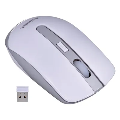 Maus Activejet AMY-320WS, RF Wireless, i argjendtë / i bardhë - 5