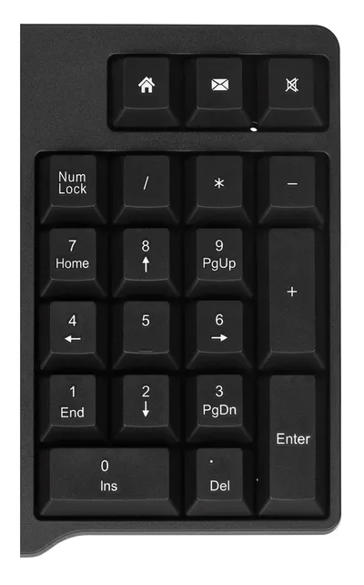 Tastierë Activejet K-3021, USB, e zezë - 1