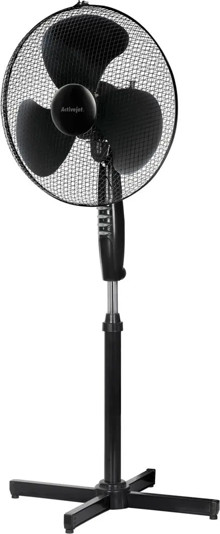 Ventilator qëndror Activejet WSR-40C, 35 cm, 3 shpejtësi, i zi - 2