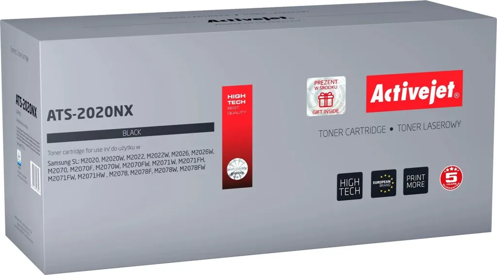 Toner zëvendësues Activejet ATS-2020NX për printer Samsung, i zi - 1