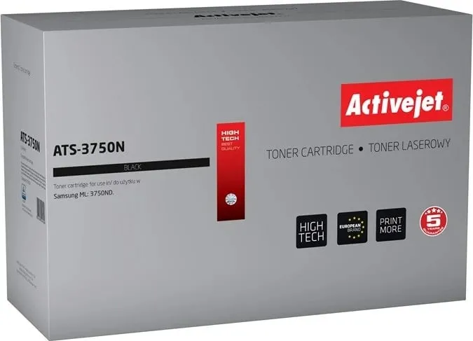 Toner zëvendësues Activejet ATS-3750N për printer Samsung, i zi - 1