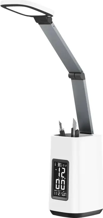 Llambë tavoline Activejet AJE-TECHNIC, LED 7W, port USB, e bardhë