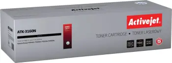 Toner zëvendësues Activejet ATK-3160N për printer Kyocera TK-3160, i zi