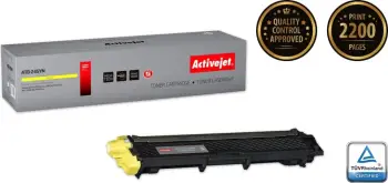 Toner zëvendësues Activejet ATB-245YN për printer Brother, i verdhë