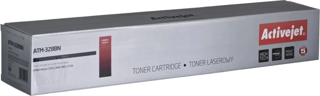 Toner zëvendësues Activejet ATM-328BN për printer Konica Minolta, i zi - 1
