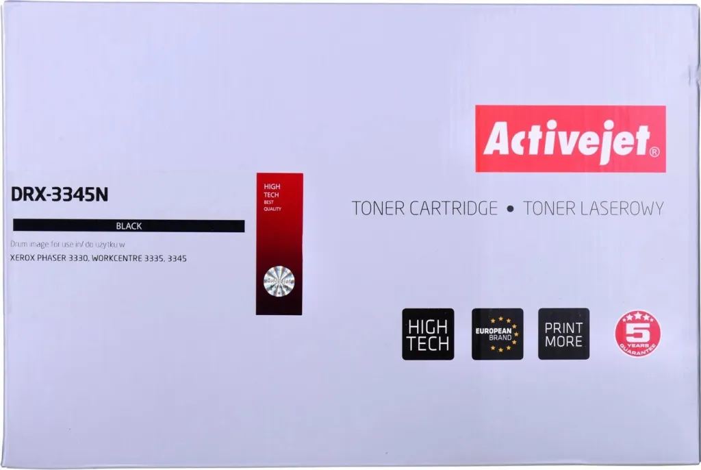 Drum printeri Activejet DRX-3345N, kompatibil Xerox 101R00555, 30000 faqe, i zi - 1