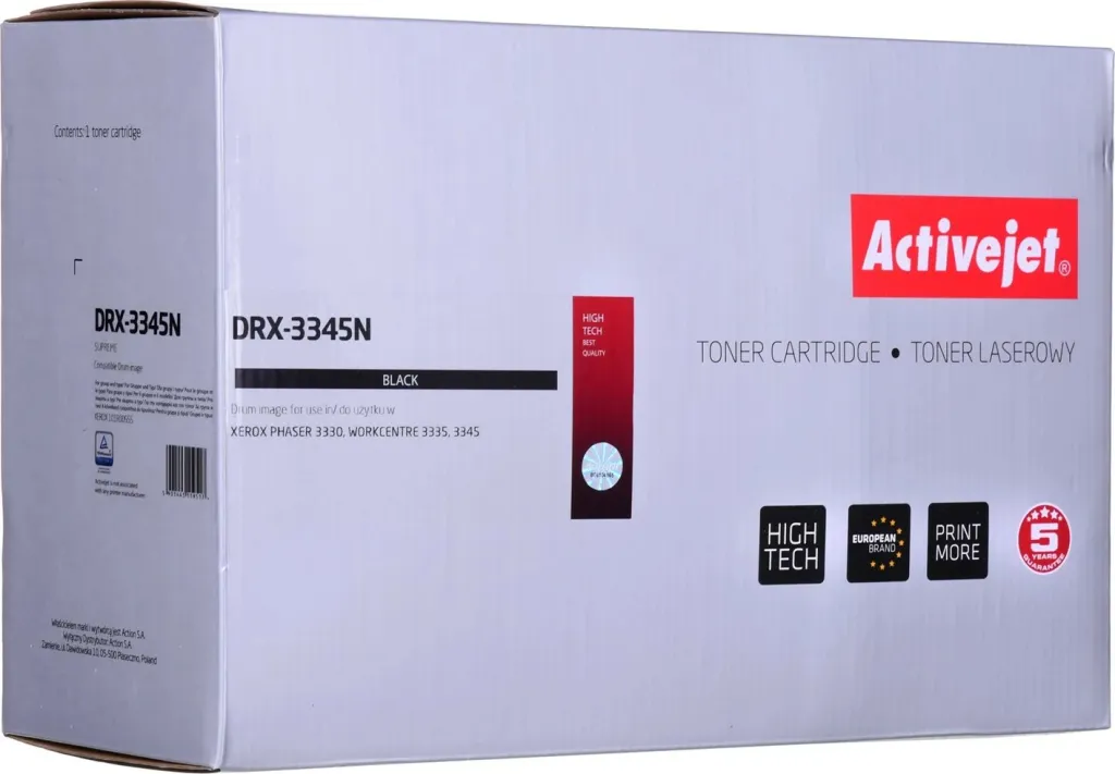 Drum printeri Activejet DRX-3345N, kompatibil Xerox 101R00555, 30000 faqe, i zi - 2