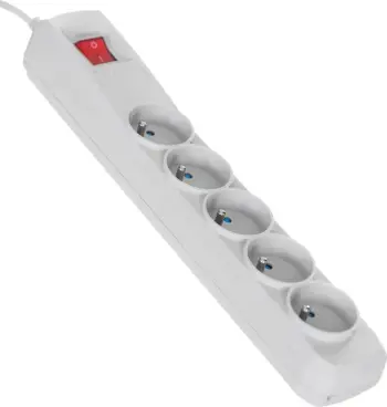 Kabllo vazhduese Activejet, 5 priza, 1.5 m
