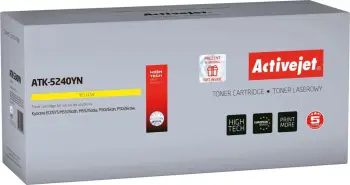Toner printeri Activejet ATK-5240YN, i verdhë