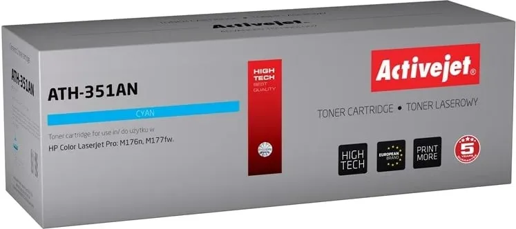 Toner Activejet ATH-351AN, Cyan - 1