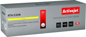 Toner zëvendësues Activejet ATH-532N për printer HP, i verdhë