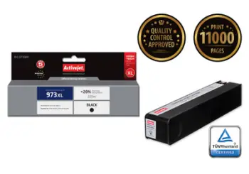 Ngjyrë për printer Activejet AH-973BRX (zëvendësim për HP 973XL L0S07AE), 220 ml, e zezë